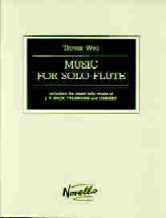 Music For Solo Flute Wye Sheet Music Songbook