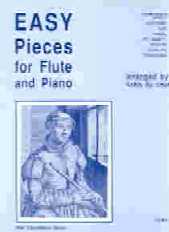Easy Pieces For Flute (13 Pieces) De Smet Sheet Music Songbook
