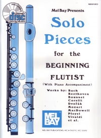 Solo Pieces For Beginning Flautist Flute Book+audi Sheet Music Songbook