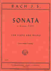 Bach Sonata G Minor Bwv1020 Rampal Flute Sheet Music Songbook