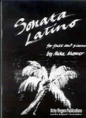 Mower Sonata Latino Flute Sheet Music Songbook