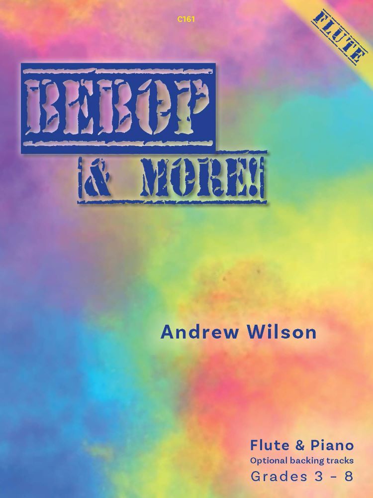 Bebop & More 5 Modern Jazz Solos Flute & Piano Sheet Music Songbook