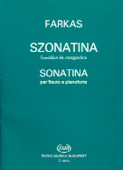 Farkas Sonatina Flute Sheet Music Songbook