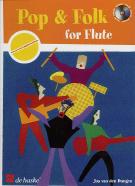 Pop & Folk For Flute Dungen Book & Cd Sheet Music Songbook