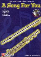 Song For You Flute Schwarz Book & Cd Sheet Music Songbook
