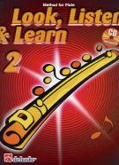 Look Listen & Learn 2 Method For Flute Book & Cd Sheet Music Songbook