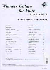 Winners Galore Flute Piano Accomps Lawrance Sheet Music Songbook