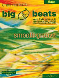 Big Beats Smooth Groove Flute Norton Book & Cd Sheet Music Songbook