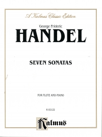 Handel Sonatas (7) Flute & Piano Sheet Music Songbook