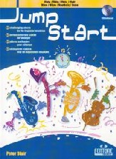 Jump Start Flute/oboe Blair Book & Cd Sheet Music Songbook
