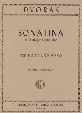 Dvorak Sonatina G Op100 Stallman Flute Sheet Music Songbook