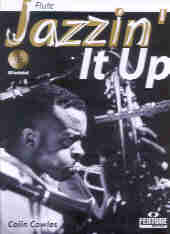 Jazzin It Up Flute Cowles Book & Cd Sheet Music Songbook