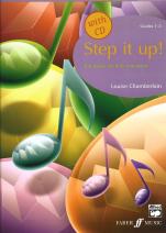 Step It Up Flute Chamberlain Book & Cd Sheet Music Songbook