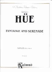 Hue Fantaisie & Serenade Flute & Piano Sheet Music Songbook