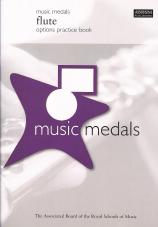 Music Medals Flute Options Practice Book Sheet Music Songbook