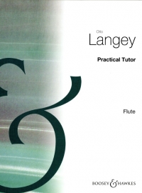 Langey Practical Tutor Flute Sheet Music Songbook