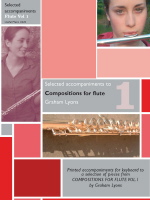 Compositions For Flute Vol 1 Selected Pf Accomps Sheet Music Songbook