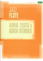 Jazz Flute Aural Tests/quick Studies Gr 1-5 Abrsm Sheet Music Songbook