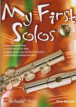 My First Solos Flute Dezaire Book & Cd Sheet Music Songbook