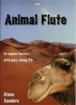 Animal Flute Sanders Book Cd Sheet Music Songbook
