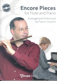 Encore Pieces Flute Cesarini Book & Cd Sheet Music Songbook