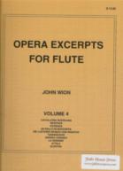 Opera Excerpts For Flute Vol 4 Wion Sheet Music Songbook