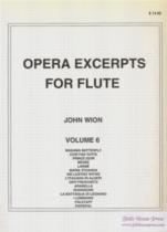 Opera Excerpts For Flute Vol 6 Wion Sheet Music Songbook