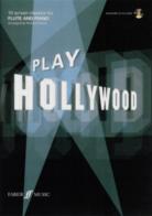 Play Hollywood Flute Book & Audio Sheet Music Songbook