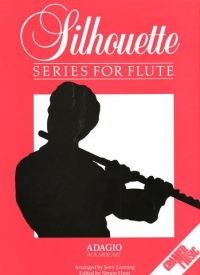 Mozart Adagio From Clarinet Concerto Flute & Piano Sheet Music Songbook