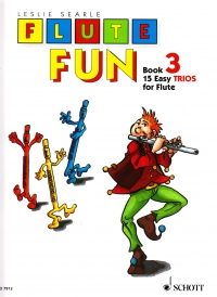 Flute Fun Vol 3 Searle 15 Easy Trios Sheet Music Songbook