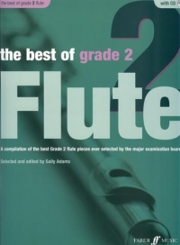 Best Of Grade 2 Flute Adams Book & Cd Sheet Music Songbook