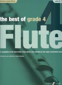 Best Of Grade 4 Flute Adams Book & Cd Sheet Music Songbook