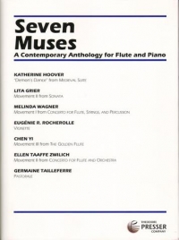 Seven Muses A Contemporary Anthology Flute & Piano Sheet Music Songbook