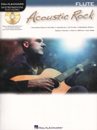 Acoustic Rock Instrumental Play Along Flute + Cd Sheet Music Songbook