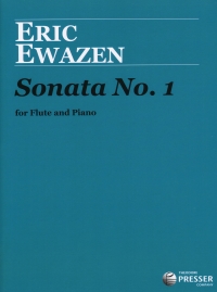 Ewazen Sonata No 1 Flute & Piano Sheet Music Songbook