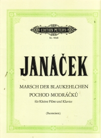 Janacek Marsch Der Blaukehlchen Flute/piccolo Sheet Music Songbook