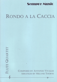 Vivaldi Rondo A La Caccia 4 Flutes Sheet Music Songbook