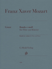 Mozart Fx Rondo Emin Koenen Flute & Piano Sheet Music Songbook