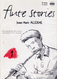 Allerme Flute Stories Vol. 1 Flute & Piano + Cd Sheet Music Songbook