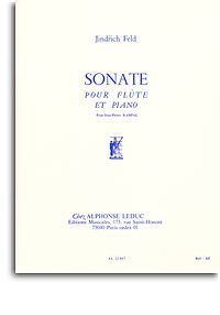 Feld Sonata Flute & Piano Sheet Music Songbook
