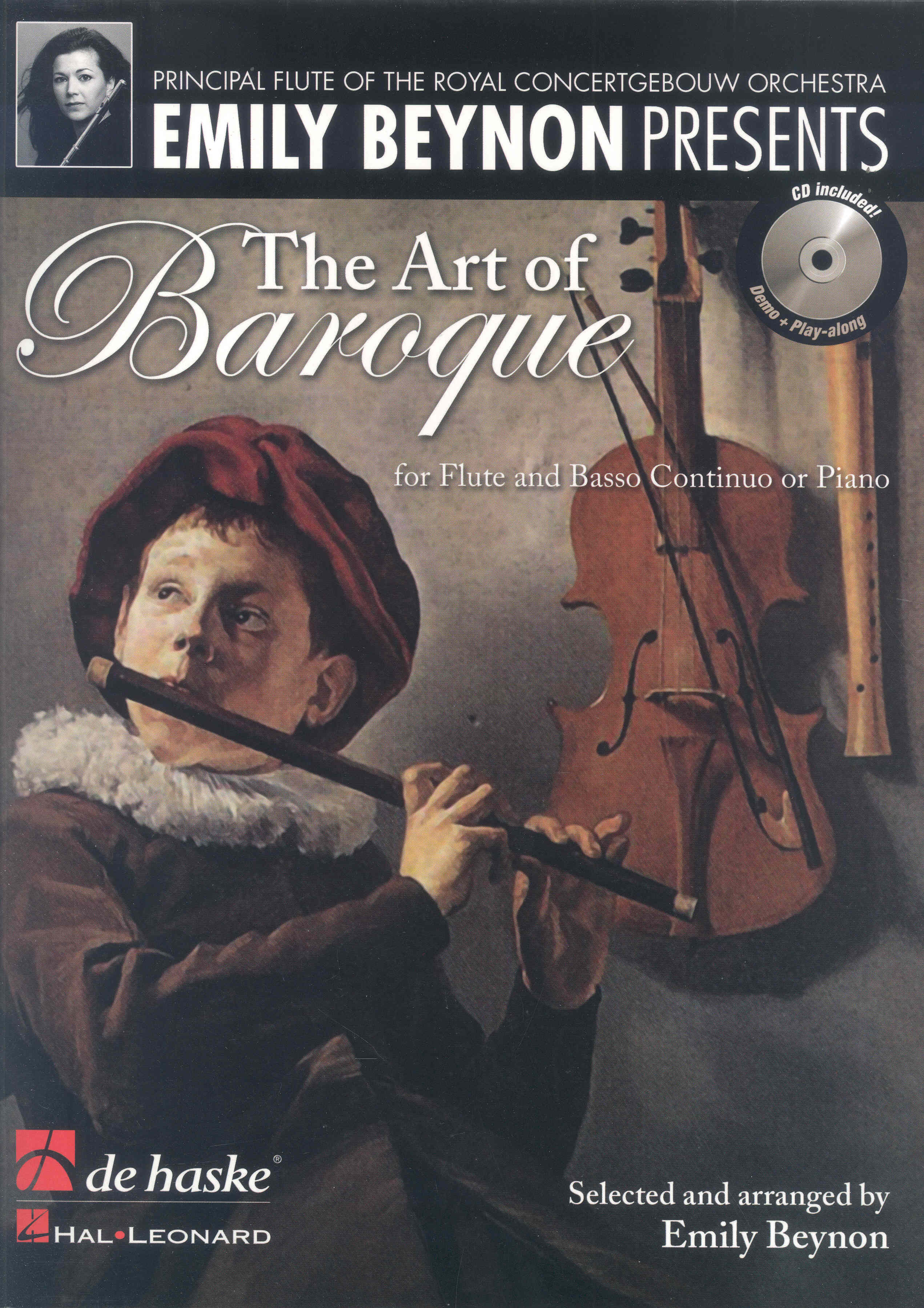 Art Of Baroque Flute Beynon Book & Cd Sheet Music Songbook