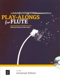 Play Alongs For Flute Bach To Satie Gisler-haase + Sheet Music Songbook