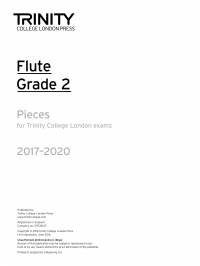 Trinity Flute Exams 2017-2022 Grade 2 Part Only Sheet Music Songbook