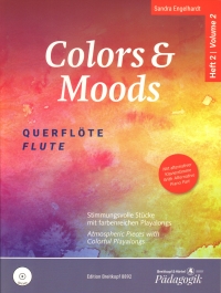 Colors & Moods Engelhardt Vol 2 Flute + Cd Sheet Music Songbook