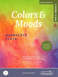 Colors & Moods Engelhardt Vol 3 Flute + Cd Sheet Music Songbook