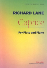 Lane Caprice Flute & Piano Sheet Music Songbook