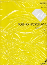 Hosokawa Sen I Flute Sheet Music Songbook
