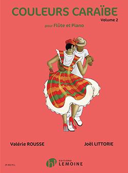 Couleurs Caribe Vol 2 Flute & Piano Sheet Music Songbook