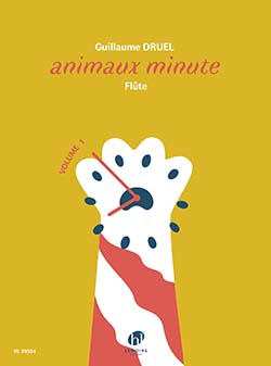Druel Animaux Minute Vol 1 Flute Sheet Music Songbook