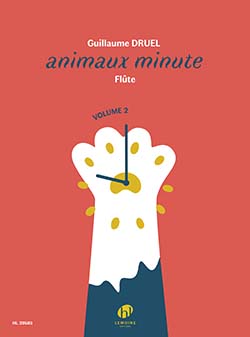 Druel Animaux Minute Vol 2 Flute Sheet Music Songbook